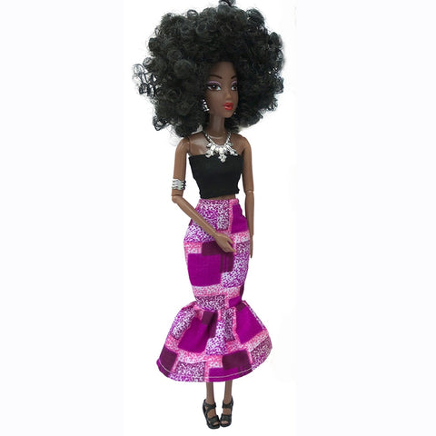 Afrobarbie - poupée noire Brielle