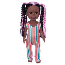 Afropoupée - Bébé poupée noire Lila vêtements fashion
