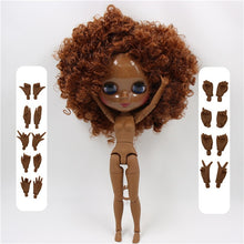 Afropoupée - Poupée noire Zara Cheveux marrons clair frisés