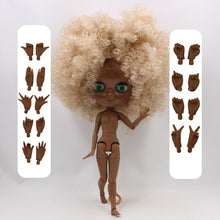 Afropoupée - Poupée noire Zara Cheveux blond bouclés