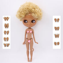 Afropoupée - Poupée noire Fashion Aya produit cheveux court blond
