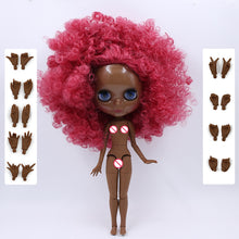 Afropoupée - Poupée noire Fashion Aya aux cheveux rose